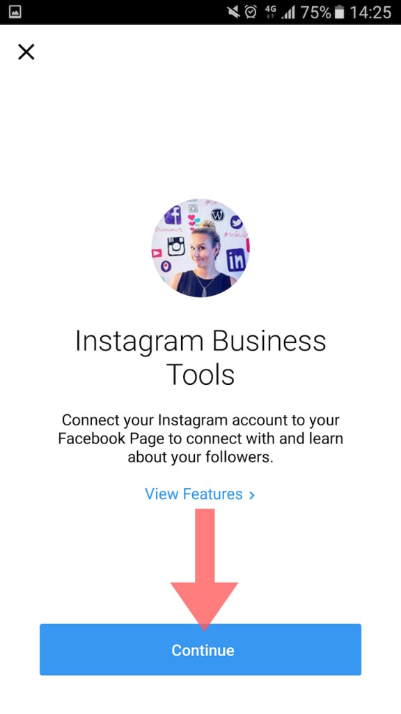 Instagram yritystili vaihtaminen itse